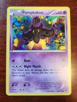 Pumpkaboo Pokemon Card, Phantom Forces Set 44/119 - Image 1