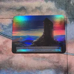 Sorcery Contested Realm: Alpha Dark Tower Foil Card - Image 1