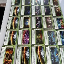 CHAOTIC CARDS Location(Earth,Wisdom, Power, Courage, Water..)Lot Of 50+ - Image 1