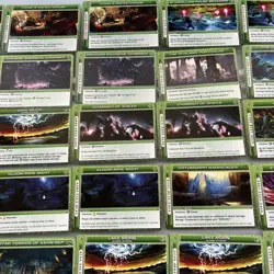CHAOTIC CARDS Location(Earth,Wisdom, Power, Courage, Water..)Lot Of 50+ - Image 3