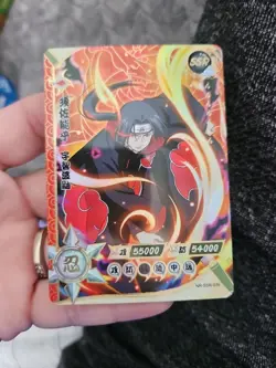 Naruto CCG Foil Collectible Card Game NR-SSR-039 Rainbow Holo - Image 2