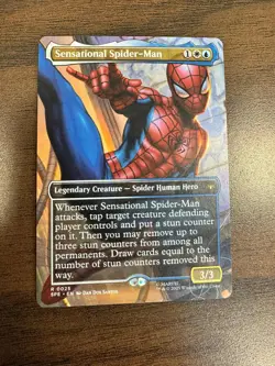Sensational Spider-Man Marvel's Spider-Man: Eternal Borderless Rare - Image 1