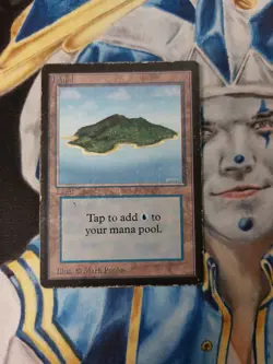 Island MTG Limited Edition Beta Common Land Heavily Played x1 CD2 - Image 2