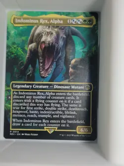 MTG Indominus Rex, Alpha (14/48) Jurassic World Collection LP - Image 1