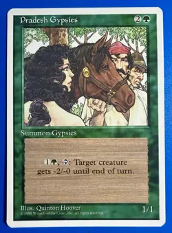 1 BANNED MTG | Pradesh G | Fourth Edition | 1995 | Magic The Gathering |NM - Image 1