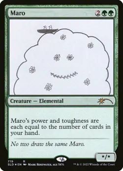 1 x Maro (719) - Foil - Secret Lair - NM-Mint - MTG - Image 1