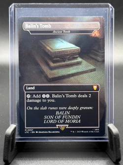 MTG BALIN'S TOMB ANCIENT TOMB 0357 LORD OF THE RINGS COMMANDER LTC NM - Image 1