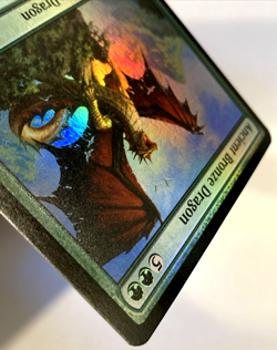 MTG Ancient Bronze Dragon *FOIL* Battle for Baldur's Gate 214/361 NM - Image 4