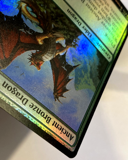 MTG Ancient Bronze Dragon *FOIL* Battle for Baldur's Gate 214/361 NM - Image 5