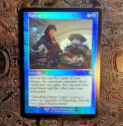 MTG | Fact Or Fiction (283) (Retro Foil) | Dominaria Remastered | NM-M - Image 1