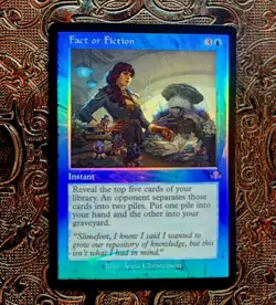 MTG | Fact Or Fiction (283) (Retro Foil) | Dominaria Remastered | NM-M - Image 2