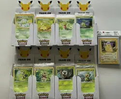 POKEMON~25TH~PROMO~EXCLUSIVE~STARTERS SET COMPLETO~JUMBO~SEALED~ITALIANO - Image 1
