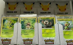 POKEMON~25TH~PROMO~EXCLUSIVE~STARTERS SET COMPLETO~JUMBO~SEALED~ITALIANO - Image 3
