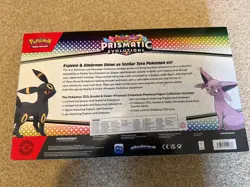 Pokemon Prismatic Evolutions Premium Figure Collection New Sealed In Hand - Image 2