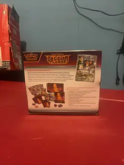 Pokemon: Scarlet & Violet 3: Obsidian Flames Elite Trainer Box - 9 Packs 820650853913 - Image 2