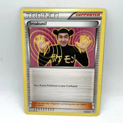 Pokemon TCG ImakuniU XY Generation 63/83 Trainer Regular English 2016 NM/LP - Image 1