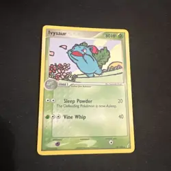 Pokemon TCG Ivysaur Crystal Guardians 34/100 Regular Uncommon Non Holo - NM/LP - Image 1