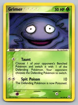 Pokemon TCG Team Rocket Returns Grimer 56/109 - Image 1