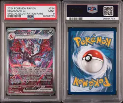 2024 Pokemon Paldean Fates Charizard EX 234/091 Special Illustration PSA 9 MINT - Image 2