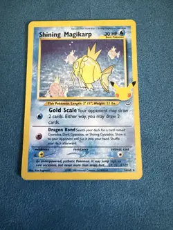 Pokemon TCG Shining Magikarp 66/64 Celebrations: Classic Collection Holo - Image 1