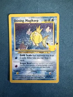 Pokemon TCG Shining Magikarp 66/64 Celebrations: Classic Collection Holo - Image 2