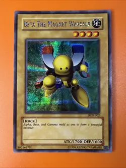 YuGiOh! Secret Rare Magnet Warriors Alpha, Beta, Gamma The Duelists of the Roses - Image 4