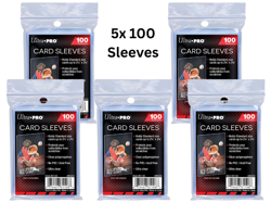 5x 100 Soft Sleeves Ultra Pro Karten Hullen | TCG Pokemon Yu-Gi-Oh! Magic Topps - Image 1