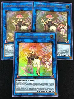 YUGIOH GRANSOLFACHORD MUSECIA DAMA-EN048 1ST ULTRA X3 (NM) - Image 1