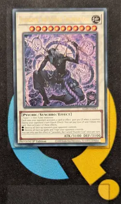ALIN-EN043 Juraishin, the Cursed Thunder God Ultra Rare 1st Ed YuGiOh - Image 1