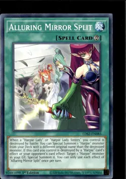 Yu-Gi-Oh! Alluring Mirror Split LDS2-EN085 1st Edition Non Holo - Image 1