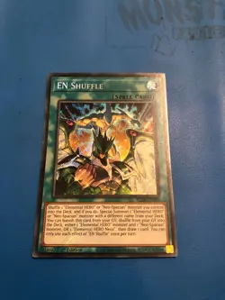 YUGIOH Secret Rare En Shuffle BLCR-EN008 1st Edition - Image 1