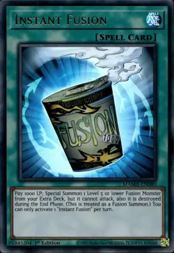 Instant Fusion 1st Ed Ultra MAMA-EN080 Yu-Gi-Oh! - Image 1
