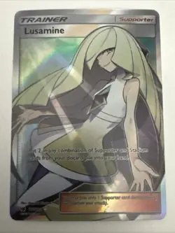 LUSAMINE Trainers Trainer Holographic Goddess Story Custom Art Foil Card - Image 1