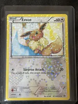 Eevee RC14/RC25 Holo Radiant Collection Near Mint Pokemon Card 2013 - Image 1