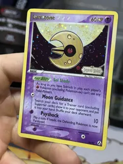 Lunatone 20/92 EX Legend Maker 2006 Reverse Holo Rare Pokemon Card TCG - Image 4