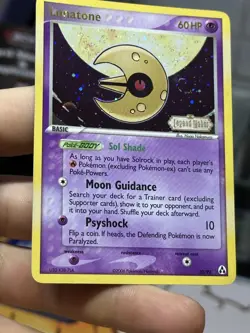 Lunatone 20/92 EX Legend Maker 2006 Reverse Holo Rare Pokemon Card TCG - Image 5
