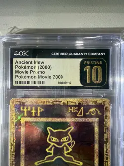 CGC PRISTINE 10 Ancient Mew Pokemon 2000 Movie Promo Card-EBAY AUTHENTICATED - Image 2