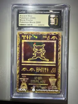 CGC PRISTINE 10 Ancient Mew Pokemon 2000 Movie Promo Card-EBAY AUTHENTICATED - Image 3