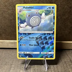 Poliwhirl 31/149 Reverse Holo Sun & Moon Base Set Pokemon Card TCG 2017 - Image 1