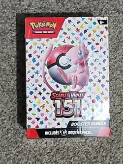 Scarlet & Violet 151 Booster Bundle Pokemon Cards TCG - In Hand - New & Sealed - Image 1
