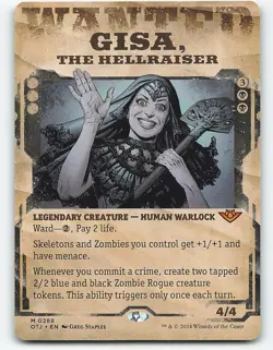 Gisa, the Hellraiser (Showcase) #288 Magic the Gathering Card - Image 1