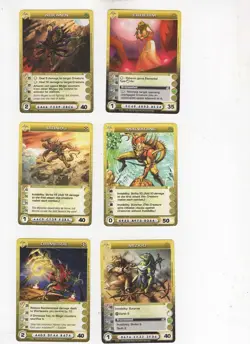Chaotic lot #055. Lot of 12 Mipedians creature cards - Image 1