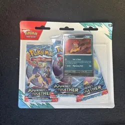 Journey Together 3 Pack Blister Random Promo Card Pokemon TCG - Image 1