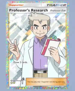 Pokemon TCG Pocket - Professor’s Research or Any 2 Star Card (OR ANY OTHER CARD) - Image 1