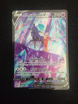 Shadow Rider Calyrex V - TG17/TG30 - Pokemon Astral Radiance Ultra Rare Card NM - Image 1