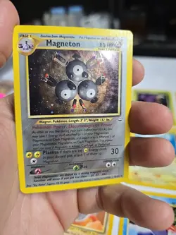 Lot Of 18 Neo Revelation Pokemom Cards Magneton Crobat Entei Raichu - Image 2
