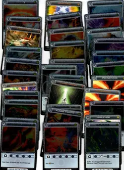 Chaotic full Master set of Rare non-creature cards. 201 in total - Image 1