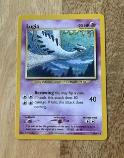 Lugia 20/64 Neo Revelation Regular Rare Pokemon Card - Image 1