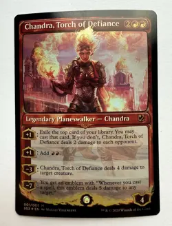 MTG Chandra, Torch of Defiance [Signature Spellbook: Chandra SS3] Foil - Image 1