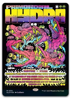 Primordial Hydra #1330 (Foil) (NM) Secret Lair Drop SLD Magic MTG - Image 1